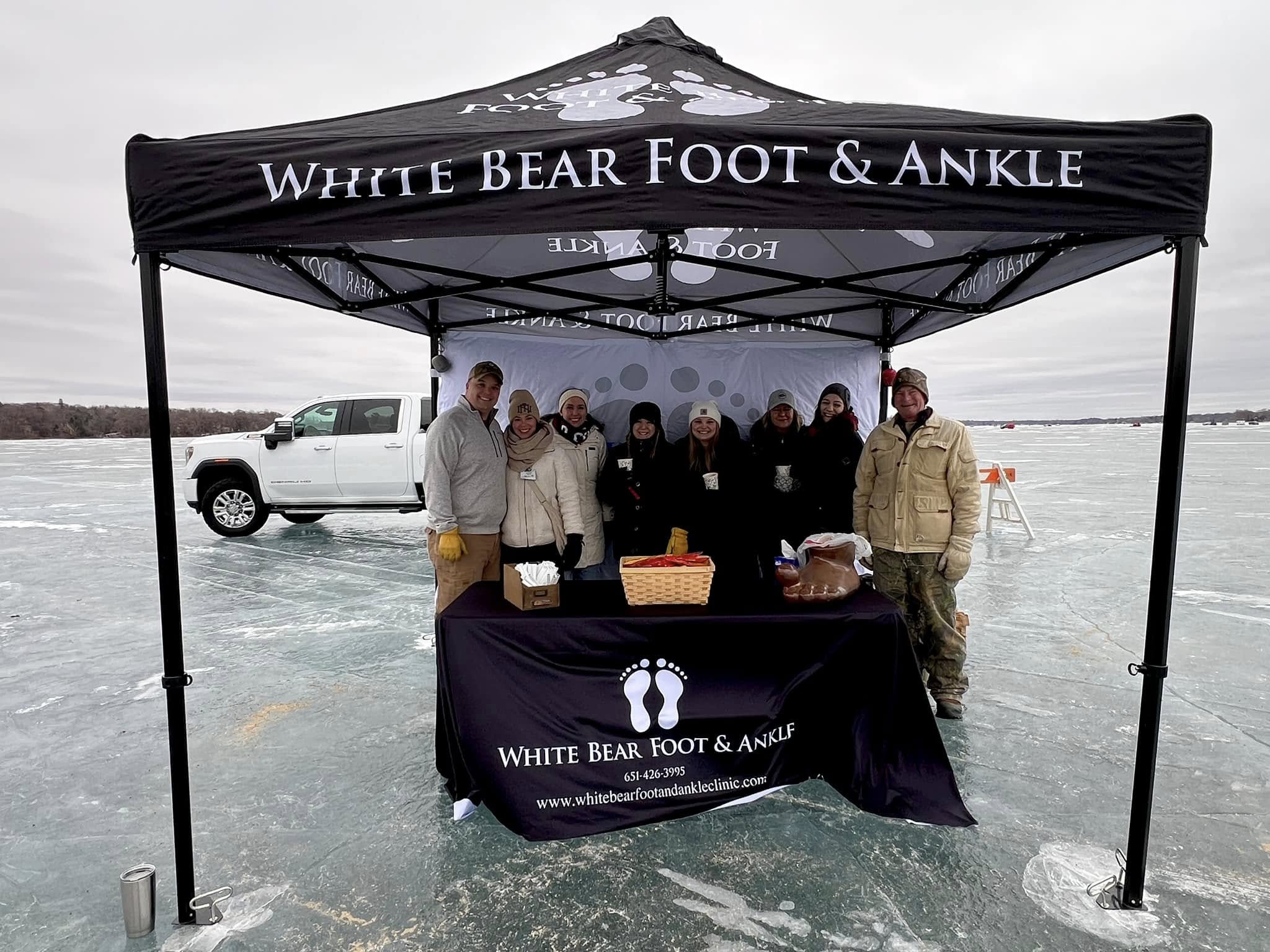 BEARly Open and the White Bear Foot and Ankle Clinic team