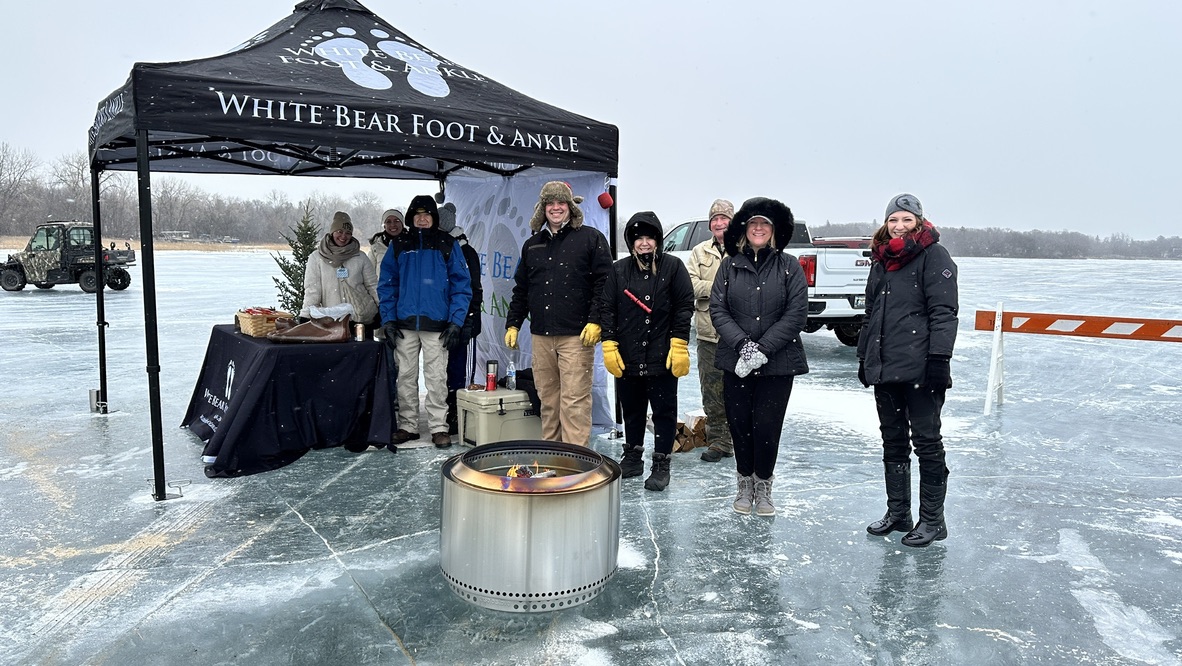 BEARly Open and the White Bear Foot and Ankle Clinic team